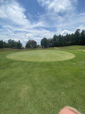 Hole 11 green