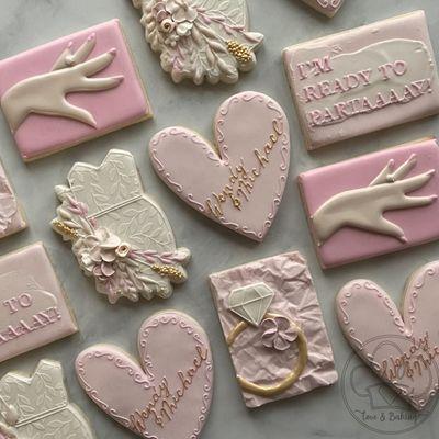 Bachelorette cookies