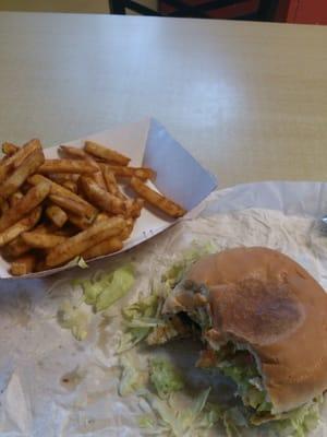 Best burger and fries in town and yes the original on Southmost is tastier!