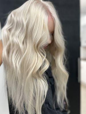 Platinum blonde