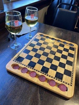 Games, wine