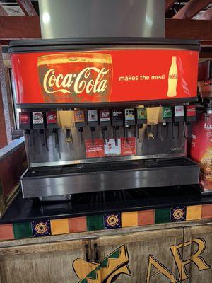 Fountain  soda dispenser