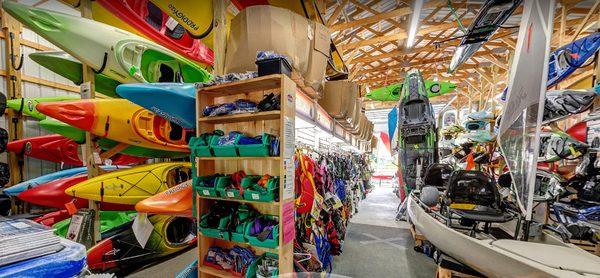 Front of The Kayak Showroom