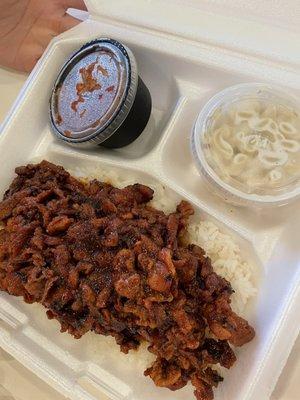 spicy pork bulgogi