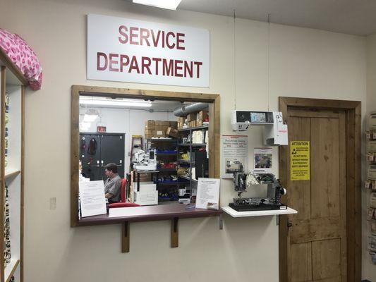 Our Service Dept. services all makes and models.