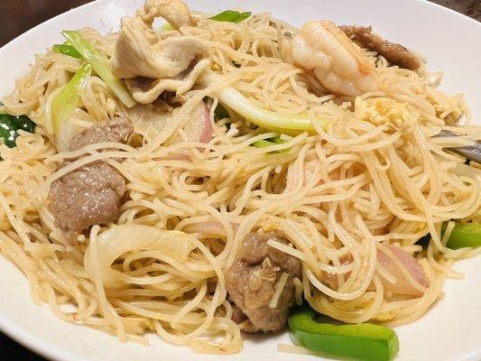 Singapore Style Rice Noodles - Mixed