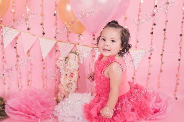 One year old photoshoot!(: