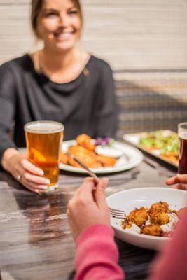 Variety of food offerings at Jack's Taproom inside Grand Traverse Resort and Spa