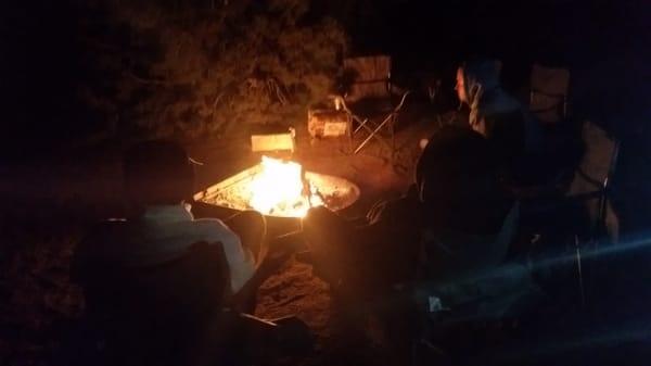 Meetings and fellowship around the campfire