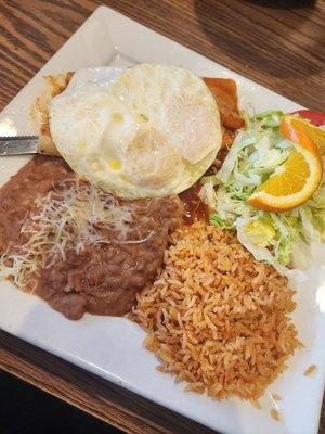 Enchiladas de Pollo