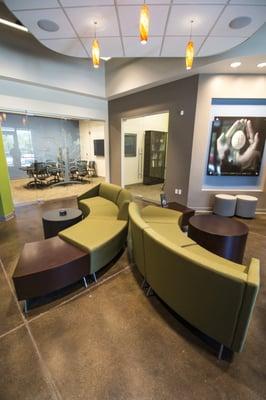 Our modern lobby seating