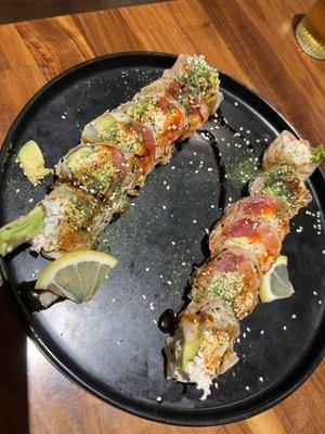 Healthy fullmoon roll