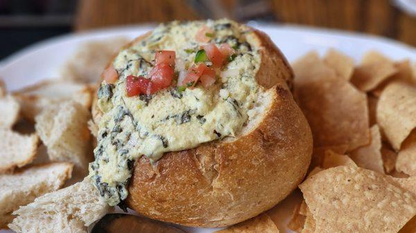 Spinach, Jalapeno & Artichoke Dip