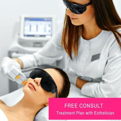 Your BodyBrite experience begins with a free, no-obligation consult with a licensed esthetician who suggests a personalized treatment plan.