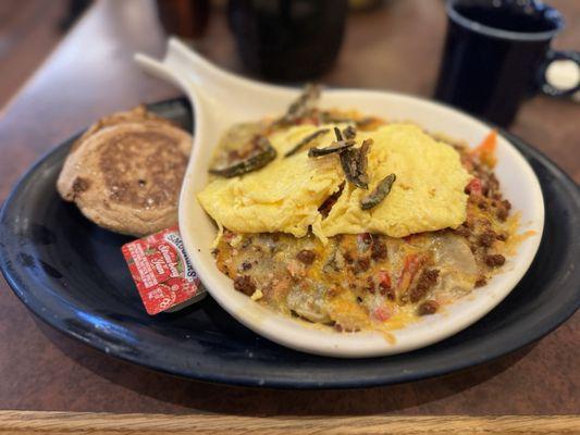 Fiesta Chorizo Skillet