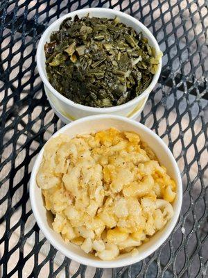 Mac n Cheese & Greens