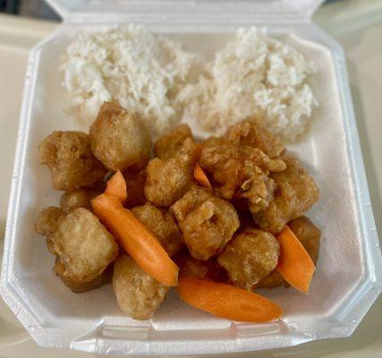 I believe this is the Orange Chicken