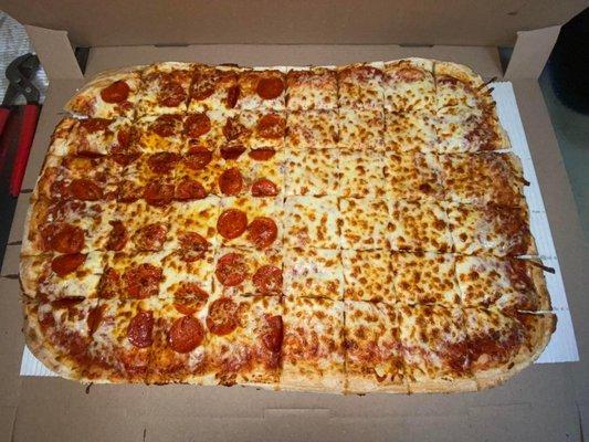 Sheet Pizza - up to 40 slices