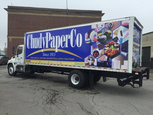 We love serving community mainstays like Chudy Paper Company.