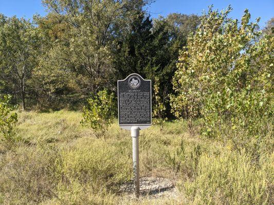 Big Springs Marker