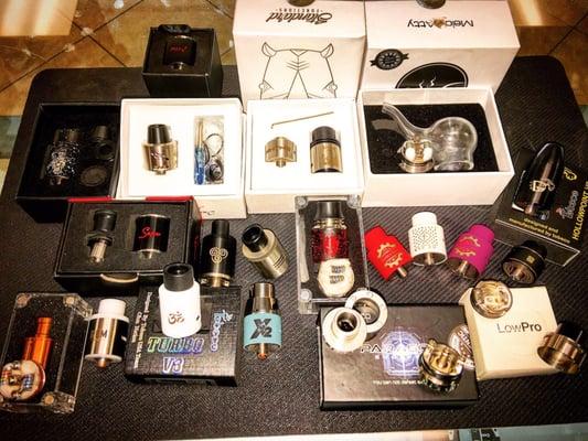 Tons of different atomizers to choose from!