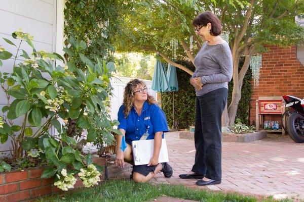 Performing a water audit