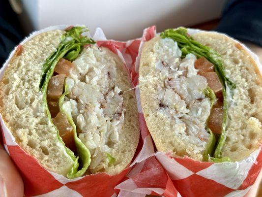 Crab sandwich