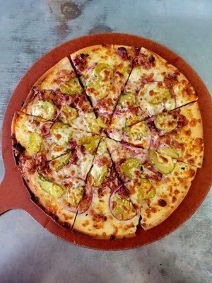 A Gluten Free Pickle Pizza