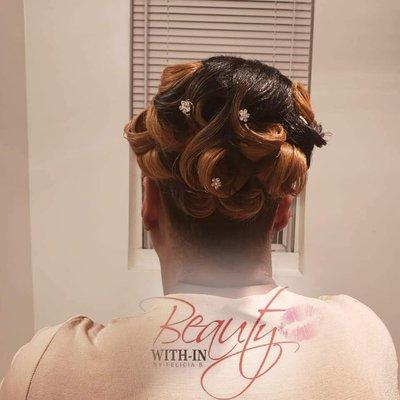 Bridal Updo- Hairstylist