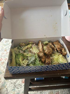 Grubhub Greek Ceasar Salad