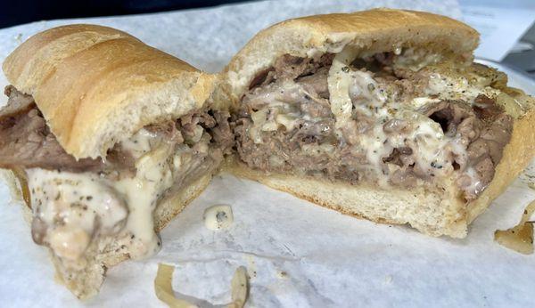 Super Bowl Shuffle (Italian Beef Cheesesteak)