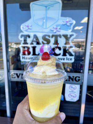 Dole Whip Float. Dessert 6/18/2022