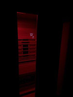 Infra red sauna