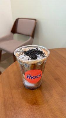 Iced Black Sesame Latte