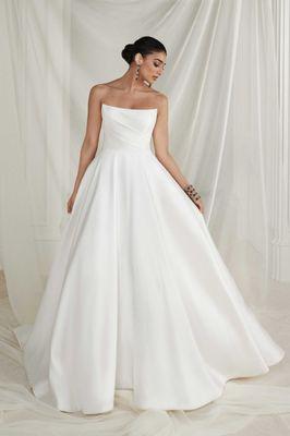 simple wedding dress