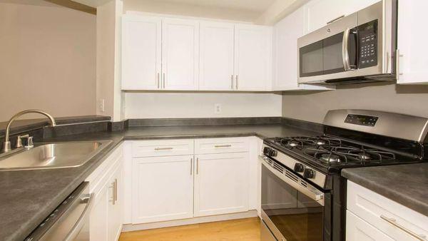 Kitchen with Stainless Steel Appliances