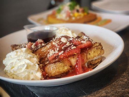 Strawberry Cheesecake French Toast