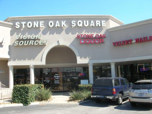 Right in the middle of Stone Oak Square