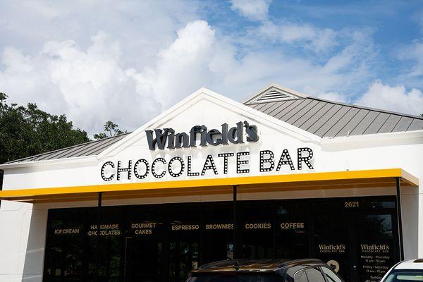 Winfield's Chocolate Bar is Houston's one stop shop for all things chocolate. Nested near the 500 year old oak trees, at Becks Prime Augusta