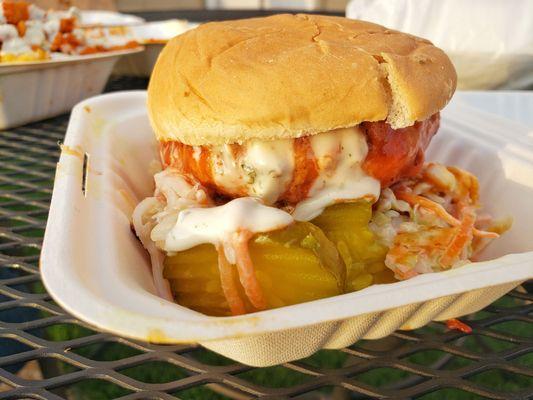 Buffalo Ranch Chicken Sandwich from their touring food truck (in St. Louis)