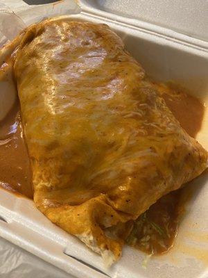 Deluxe Carne Asada Burrito Wet