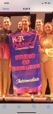 Studio of Excellence Award Kids Artistic Revue