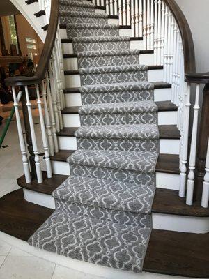 Carpet Installation for staircase