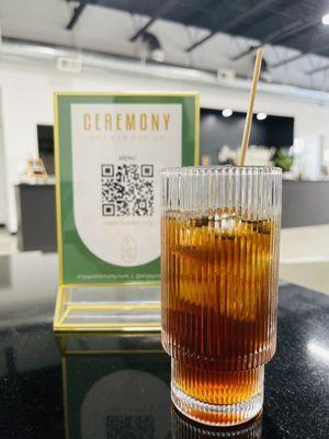 Ceremony Pop-Up! Irish Cold Brew with Spiritless Kentucky 74 and Vessel Cold Brew