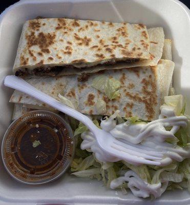 Quesadilla de asada