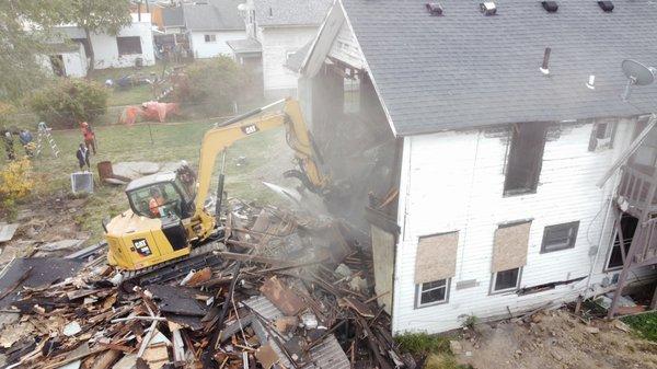 House demolition