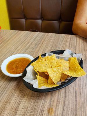 Free chips and salsa