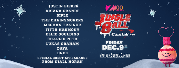 Like PHFCU's FB page and you will be entered to win a trip to NY to the #JingleBall. https://www.facebook.com/PearlHawaiiFCU/