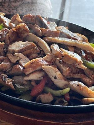 Chicken fajitas