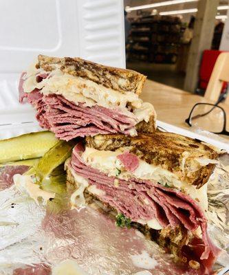 Reuben delicious sandwich